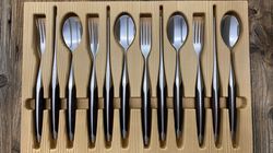 Couverts, Set de couverts noyer 4 pièces