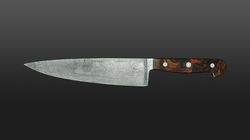 Gemüse Obst Messer, Damaststahl Kochmesser