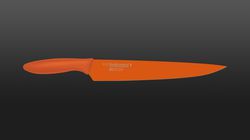 Kai knives, orange slicing knife