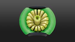 Stainless steel, apple slicer