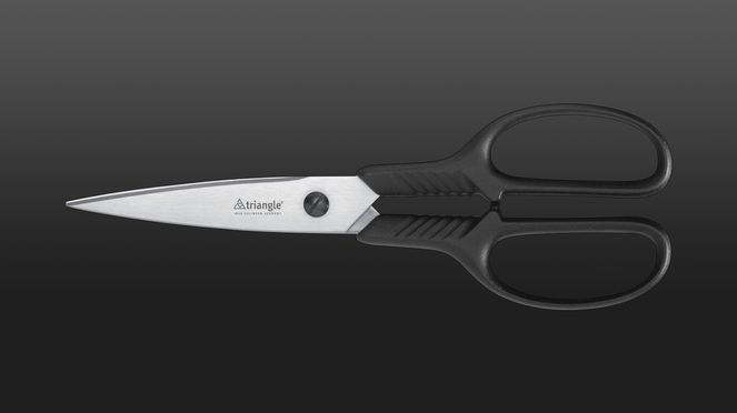 
                    household scissors of triangle 