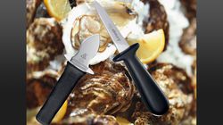 Stainless steel, triangle® oyster opener