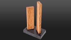 250 - 500 CHF, knife block Stonehenge oak wood