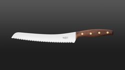 Bread knife, KB2 bread knife walnut