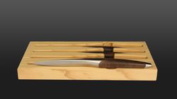 Steak Messer, Tafelmesser Walnuss
