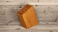 knife holder, knife block swiss wood