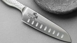 Kai knives, Shoso Santoku hollow ground