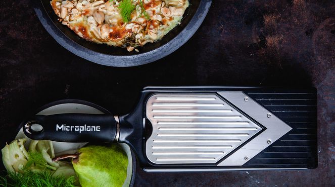 
                    Mandoline lame en V pour préparer du porridge