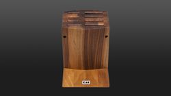 Legno di quercia/Legno di noce, Kai Messerblock Walnuss