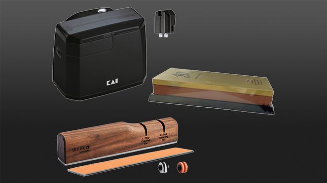 
                    The sharpening set Best of Japan and Switzerland ensures perfect sharpness, comparable to that of new knives